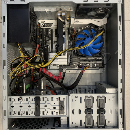 Системный блок CUSTOM Tower pc  Intel Core i5-7500/ 16 Гб/ 512 Гб// NVIDIA GeForce GTX 1050Ti 4GB 4 Гб
