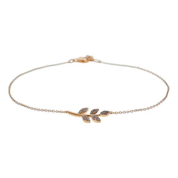 Браслет из золота 750 пробы с бриллиантами