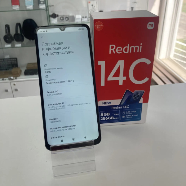 Мобильный телефон XIAOMI Redmi 14c 8/256 гб