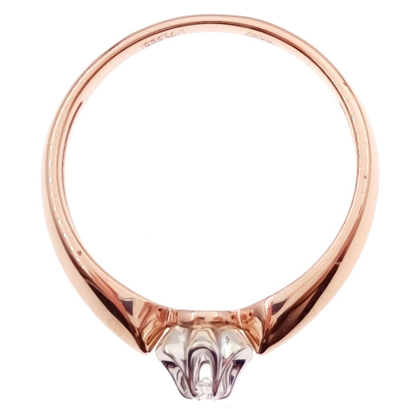 Кольцо из золота 585 пробы с бриллиантом