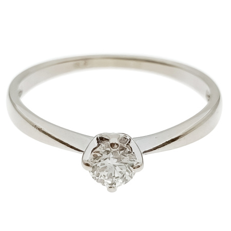 Кольцо из золота 585 пробы с бриллиантом