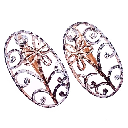Серьги из золота 585 пробы