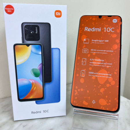 Мобильный телефон XIAOMI Xiaomi Redmi 10C 4/64 гб