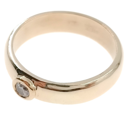 Кольцо из золота 585 пробы с бриллиантом