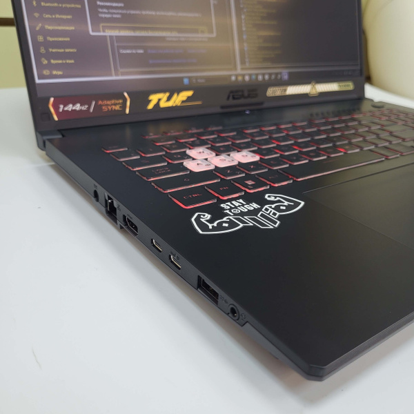 Ноутбук ASUS TUF Gaming F17 FX707ZC4-HX014 17,3"/ Intel Core i5-12500H/ 16 Гб/ 512 Гб/