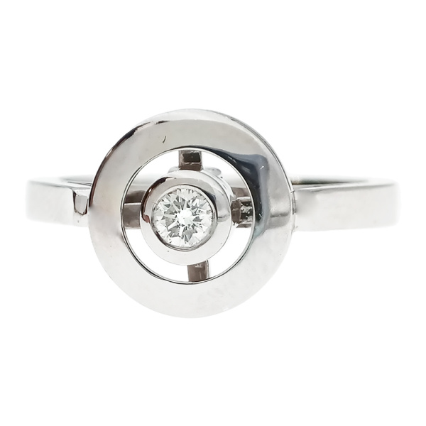 Кольцо из золота 585 пробы с бриллиантом