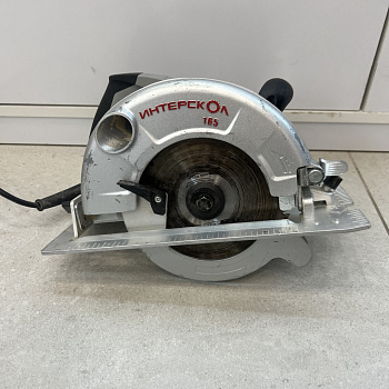 Пила дисковая ИНТЕРСКОЛ дп165-1200