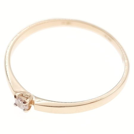 Кольцо из золота 585 пробы с бриллиантом