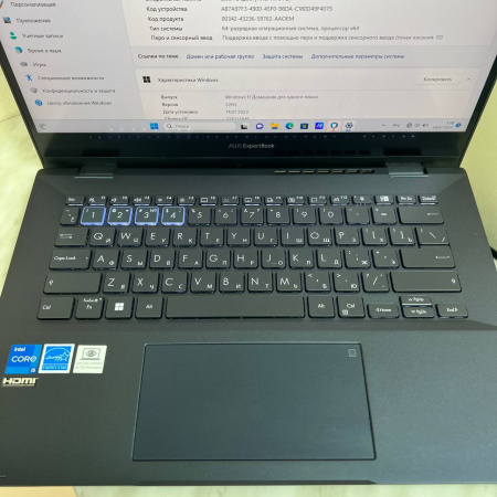 Ноутбук ASUS ExpertBook B5 Flip B5402FEA-HY0202W 14,0"/ Intel Core i5 1155G7/ 8 Гб/ 512 Гб/ Intel Iris Xe graphics