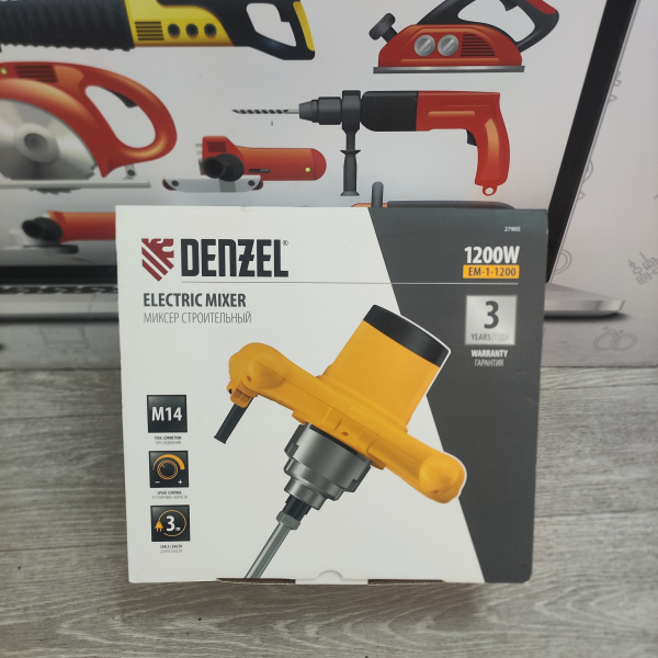 Миксер DENZEL EM-1-1200 