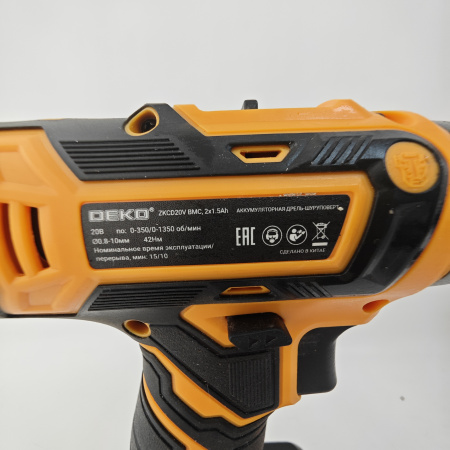 Шуруповерт DECO  zkcd20v