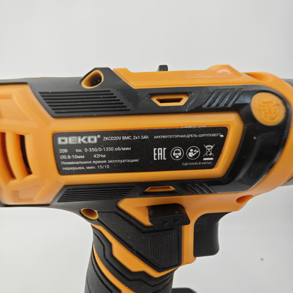 Шуруповерт DECO  zkcd20v