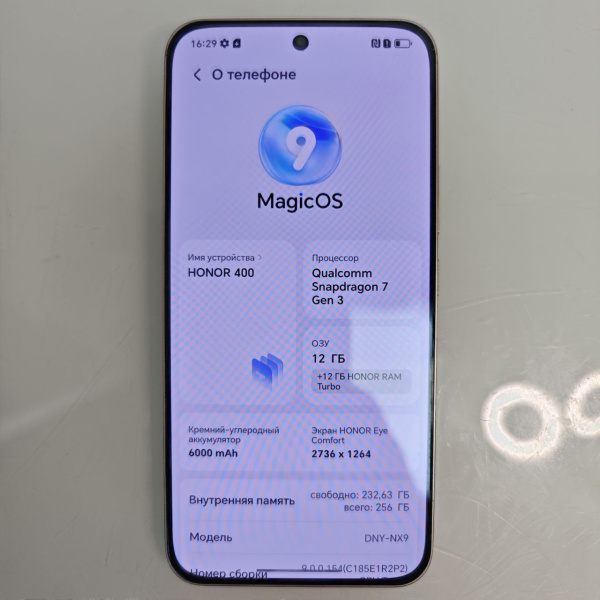 Мобильный телефон HONOR 400 12/256 гб