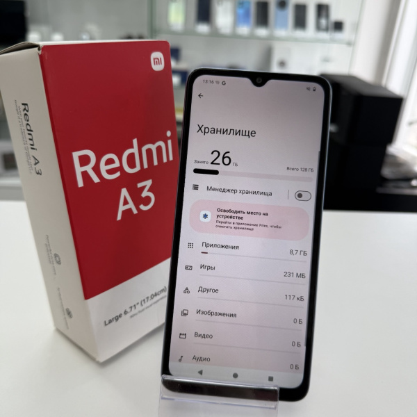 Мобильный телефон XIAOMI redmi a3 4/128 гб