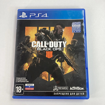 Игровой диск SONY  black ops 4