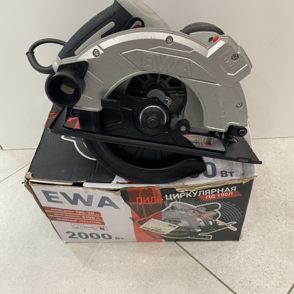 Пила дисковая  ewa пд 190л