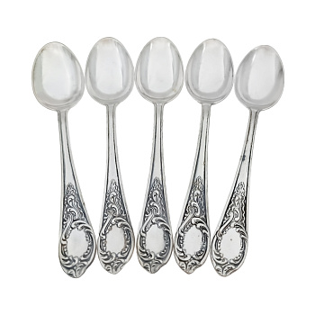 Ложка чайная из серебра 875 пробы