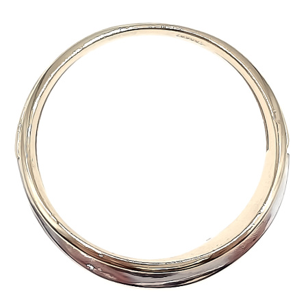 Кольцо из золота 585 пробы с фианитом