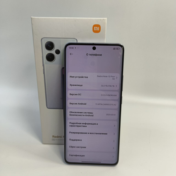 Мобильный телефон XIAOMI Redmi note 13 pro+ 8/256 гб