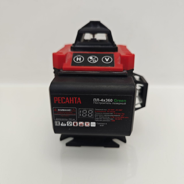Лазерный уровень РЕСАНТА пл-4х360