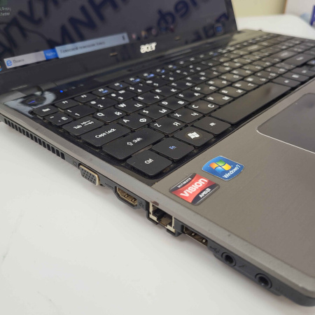 Ноутбук ACER ZR8A Aspire  15,6"/  AMD Phenom II X4 N930, 2 ГГц/ 6 Гб/ 500 Гб/ ATI Mobility Radeon HD 5650