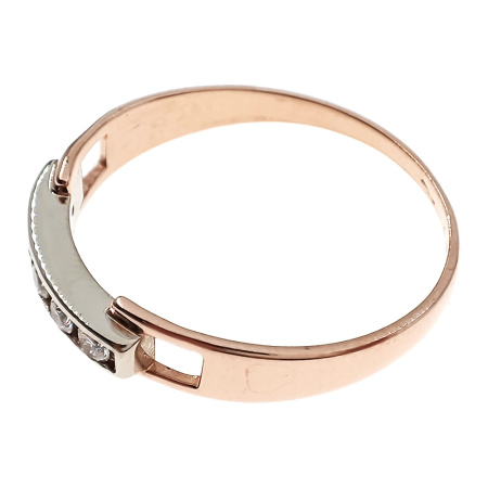 Кольцо из золота 585 пробы с бриллиантами