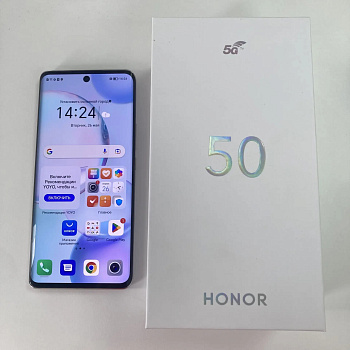Мобильный телефон HONOR 50 8/256 гб