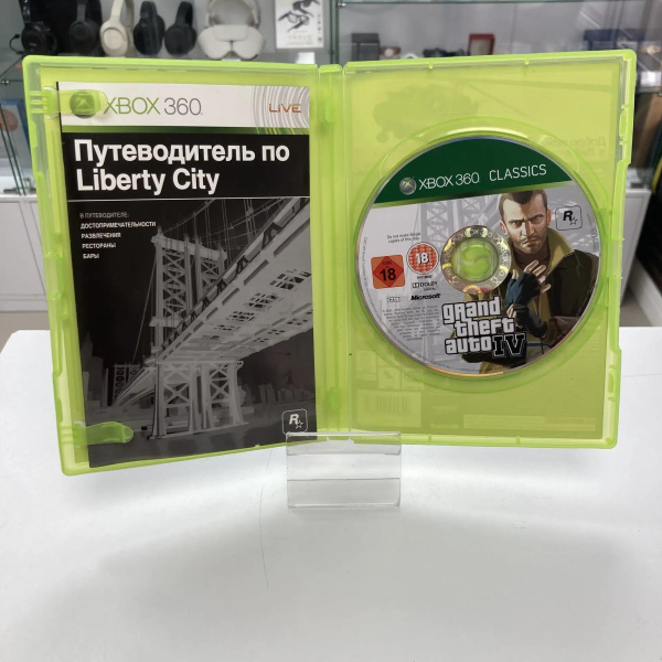 Диск на Xbox 360 GTA 4