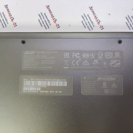 Ноутбук Acer spin 1 (N17H2) 11,6"/ Intel Celeron N3350 4/64 гб