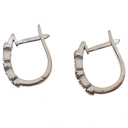 Серьги из золота 585 пробы с бриллиантами