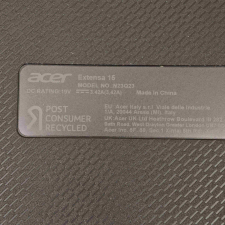 Ноутбук ACER Extensa 15 N23Q23 15,6"/ Intel N200/ 8 Гб/ 512 Гб/