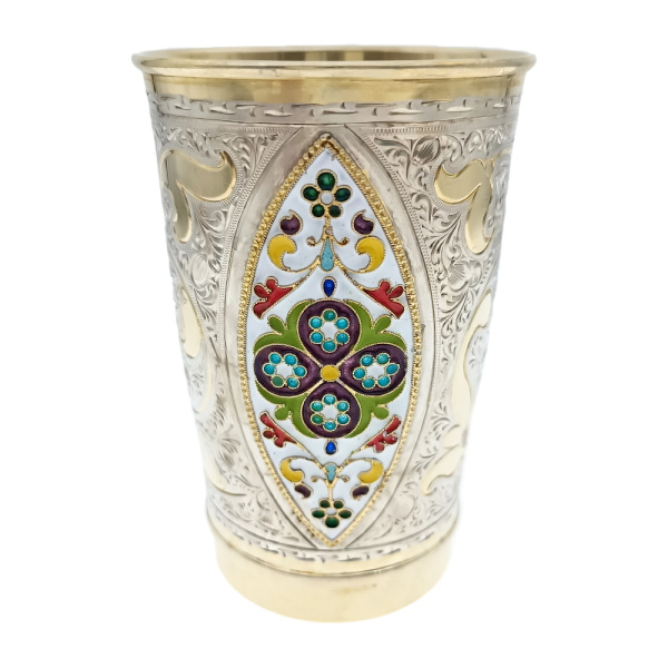 Бокал из серебра 875 пробы