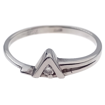 Кольцо из золота 585 пробы с бриллиантом