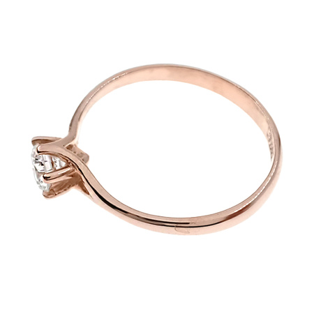 Кольцо из золота 585 пробы с бриллиантом