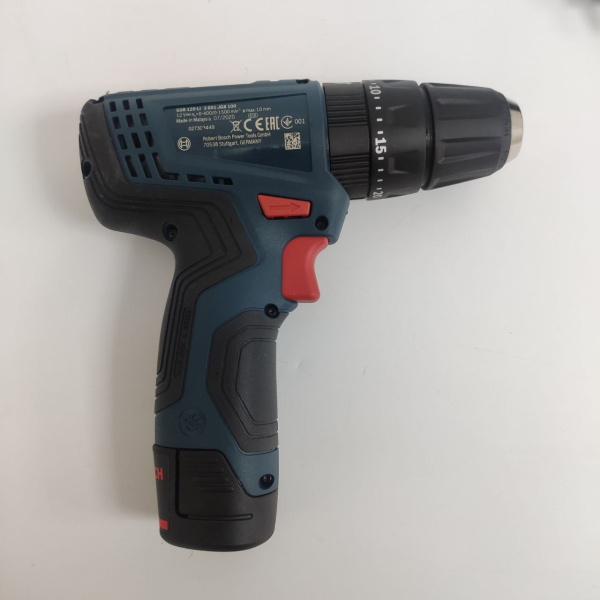 Шуруповерт BOSCH gsb 120-li 3601jg8 100