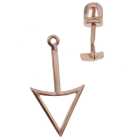 Пусеты из золота 585 пробы