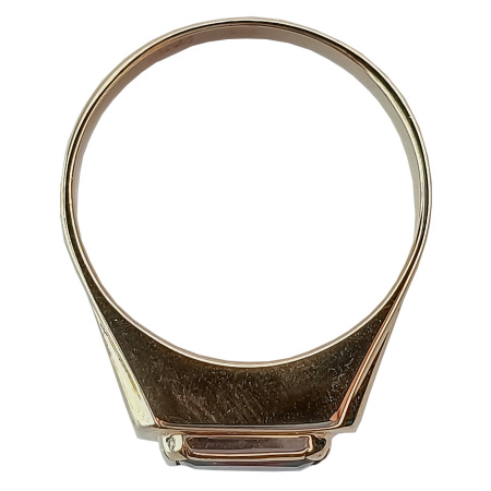 Кольцо из золота 585 пробы с гранатом