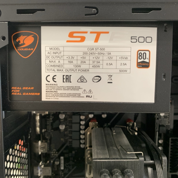 Системный блок DEXP  AMD Ryzen 5 3500X/ 16 Гб/ 512 Гб/ KFA2 GeForce RTX 3050 X Black 6 Гб