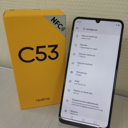 Мобильный телефон REALME C53 4/128 гб