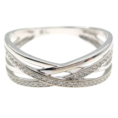 Кольцо из золота 585 пробы с бриллиантами