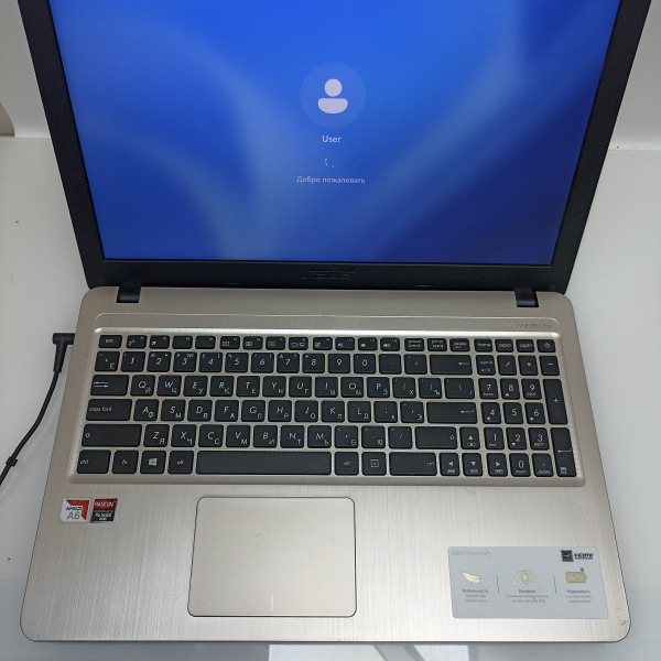 Ноутбук ASUS VIVOBOOK X540B 15,6"/ AMD A9 9425/ 4 Гб/ 256 Гб/