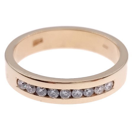 Кольцо из золота 585 пробы с бриллиантами