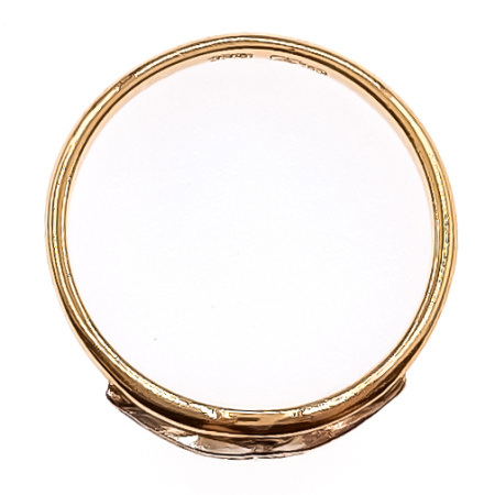 Кольцо из золота 750 пробы с бриллиантом