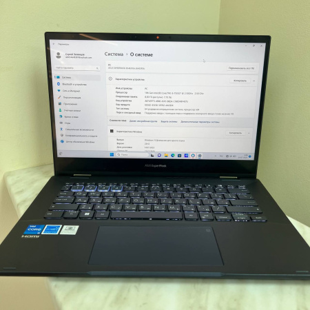 Ноутбук ASUS ExpertBook B5 Flip B5402FEA-HY0202W 14,0"/ Intel Core i5 1155G7/ 8 Гб/ 512 Гб/ Intel Iris Xe graphics