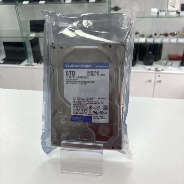 8 ТБ Жесткий диск WD Blue [WD80EAZZ]