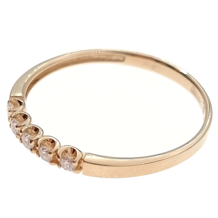 Кольцо из золота 585 пробы с бриллиантами