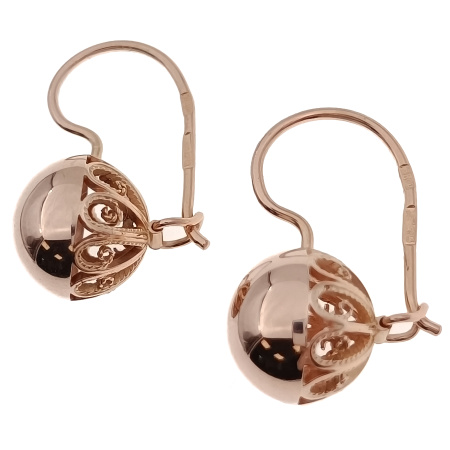 Серьги из золота 585 пробы