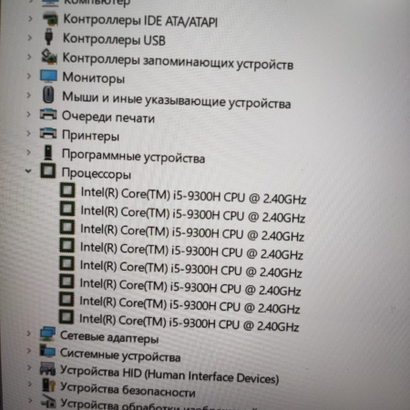 Ноутбук LENOVO IDEAPAD GAMING 3  15ARH05 15,6"/ intel core i5 9300h/ 8 Гб/ 512 Гб/ GeForce GTX 1650