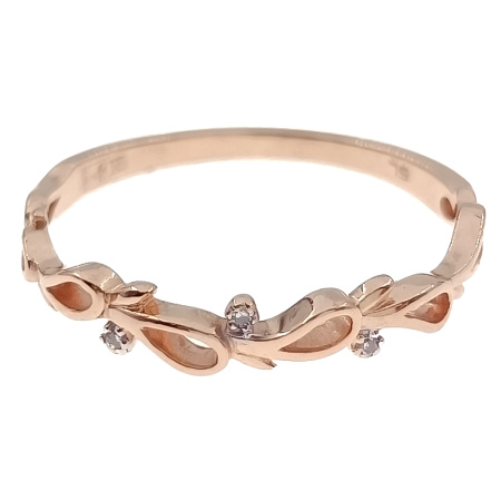 Кольцо из золота 585 пробы с бриллиантами