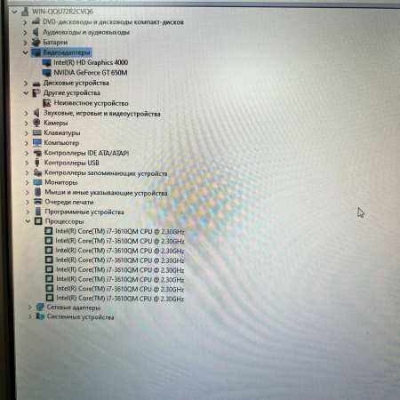 Ноутбук SAMSUNG NP-550 P7C/  Intel Core i7 3630QM/ 8 Гб/ 2 Тб